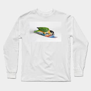 Surfer Birb Long Sleeve T-Shirt